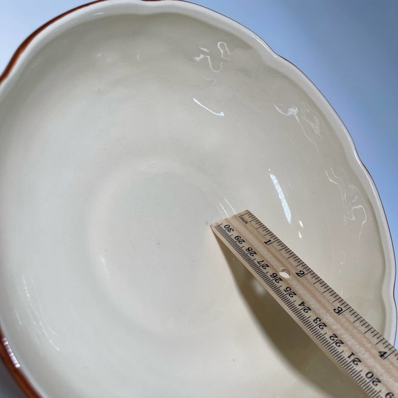 Scalloped Edge 8" Vegetable Bowl Franciscan Apple - Picture 10 of 11